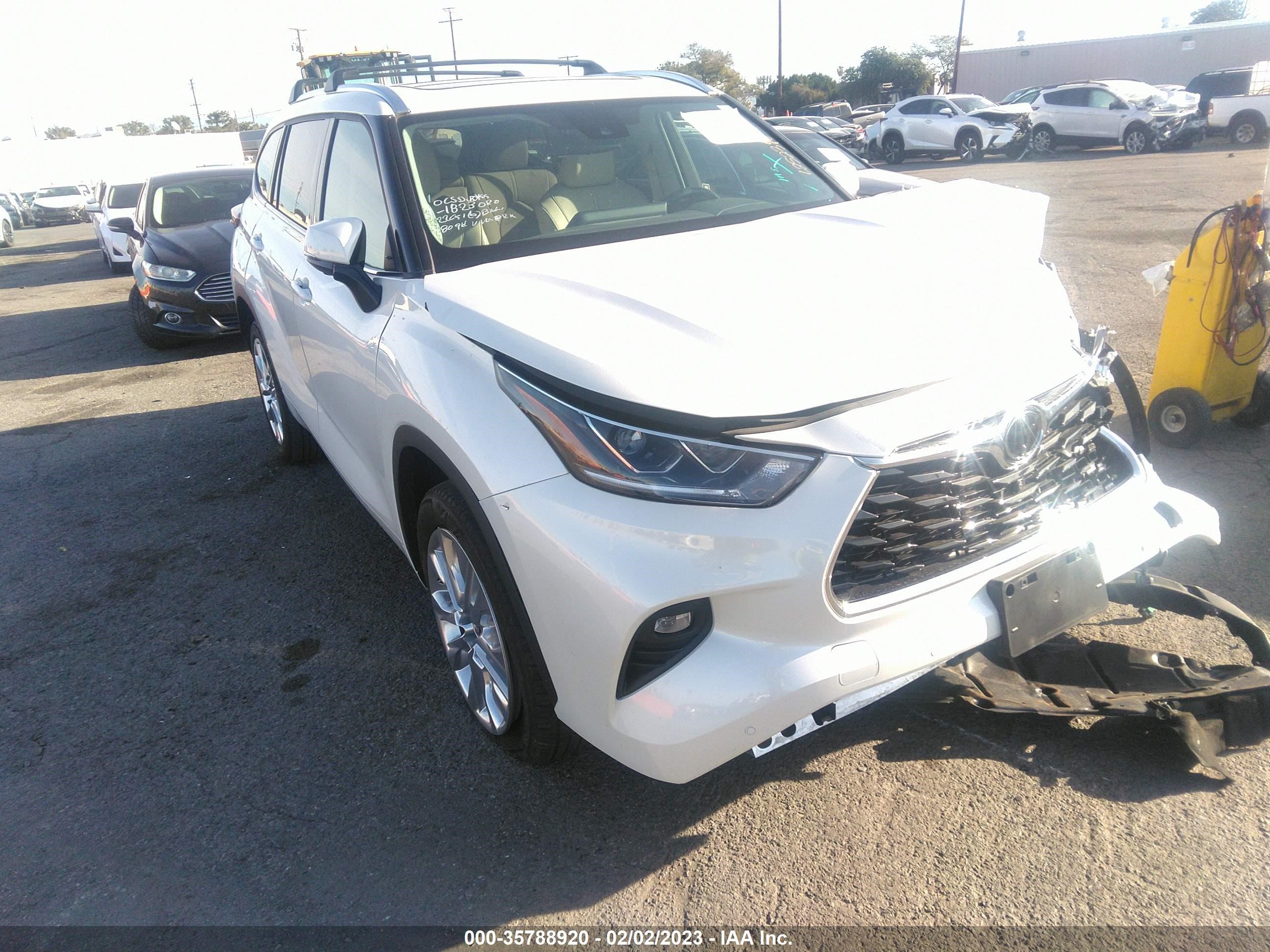 TOYOTA HIGHLANDER 2020 5tdyzrah1ls006506