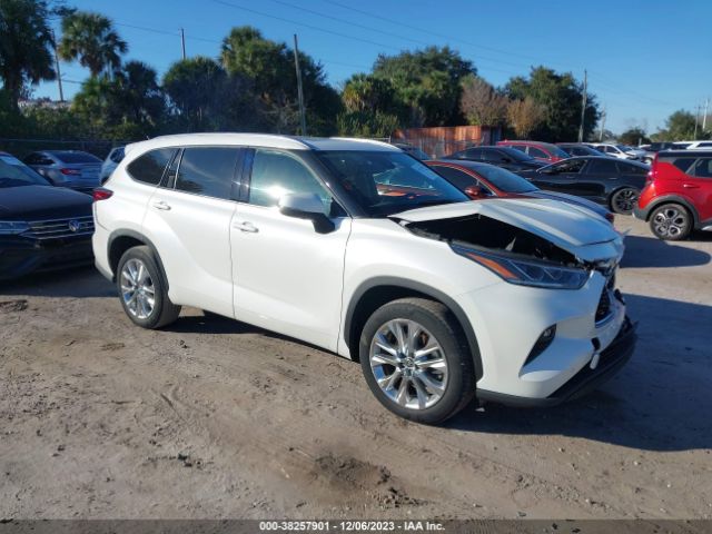 TOYOTA HIGHLANDER 2021 5tdyzrah4ms523543