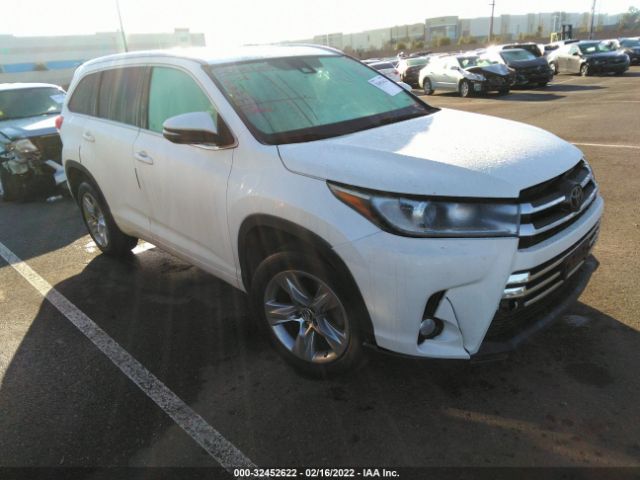 TOYOTA HIGHLANDER 2017 5tdyzrfh0hs210522