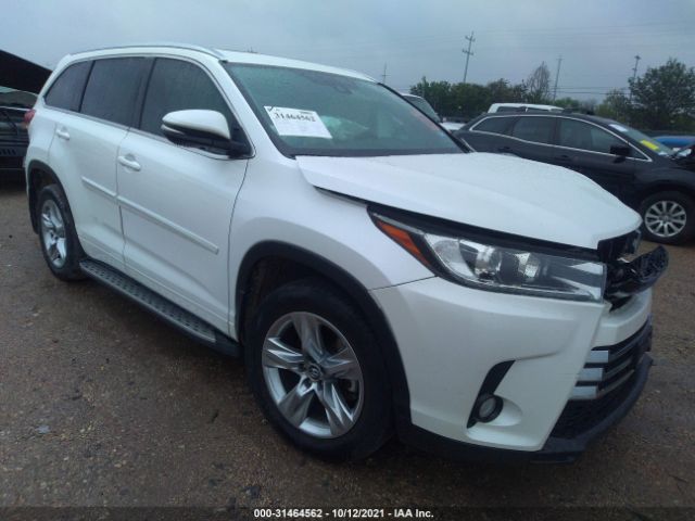 TOYOTA HIGHLANDER 2017 5tdyzrfh0hs223593