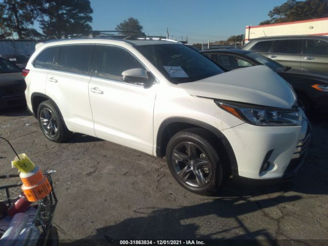 TOYOTA HIGHLANDER 2018 5tdyzrfh0js265512