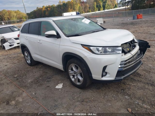 TOYOTA HIGHLANDER 2019 5tdyzrfh0ks305797