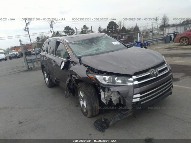 TOYOTA HIGHLANDER 2019 5tdyzrfh0ks325435