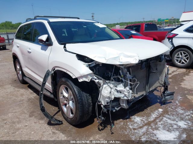 TOYOTA HIGHLANDER 2019 5tdyzrfh0ks349413