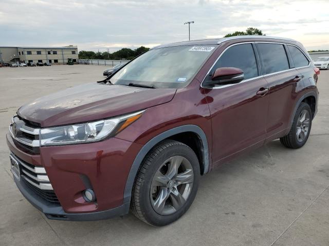 TOYOTA HIGHLANDER 2017 5tdyzrfh1hs217754