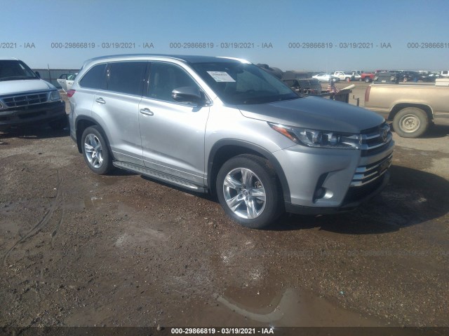 TOYOTA HIGHLANDER 2017 5tdyzrfh1hs219469