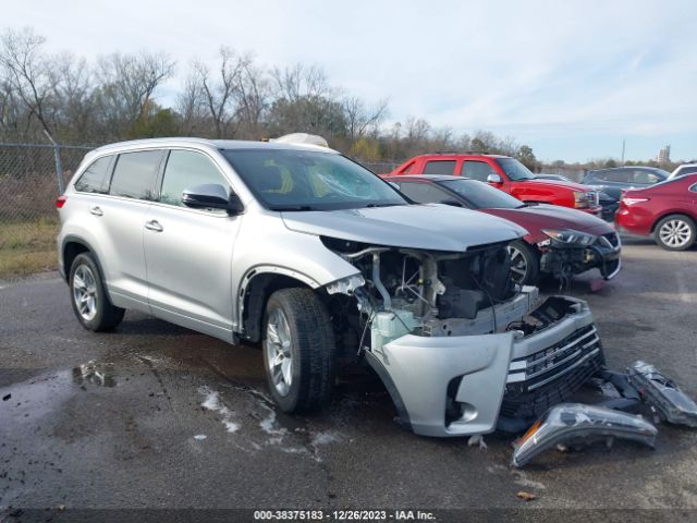 TOYOTA HIGHLANDER 2018 5tdyzrfh1js241901