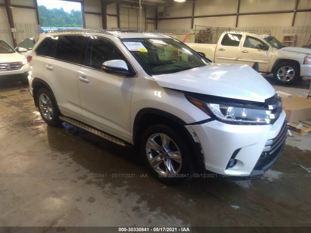 TOYOTA HIGHLANDER 2018 5tdyzrfh1js272713