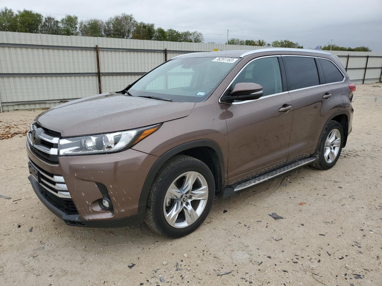 TOYOTA HIGHLANDER 2019 5tdyzrfh1ks294972