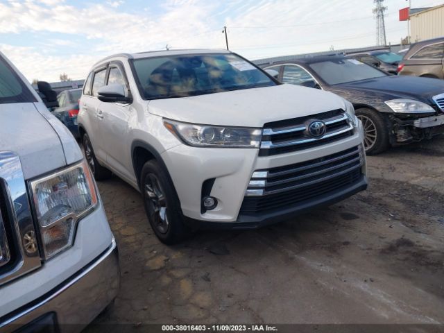 TOYOTA HIGHLANDER 2019 5tdyzrfh1ks336850