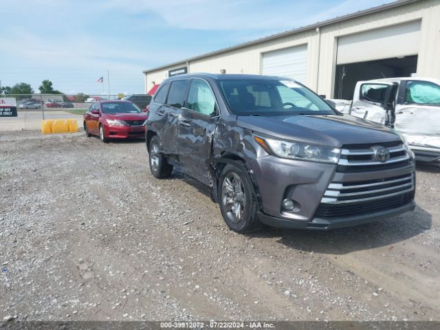 TOYOTA HIGHLANDER 2018 5tdyzrfh2js255094