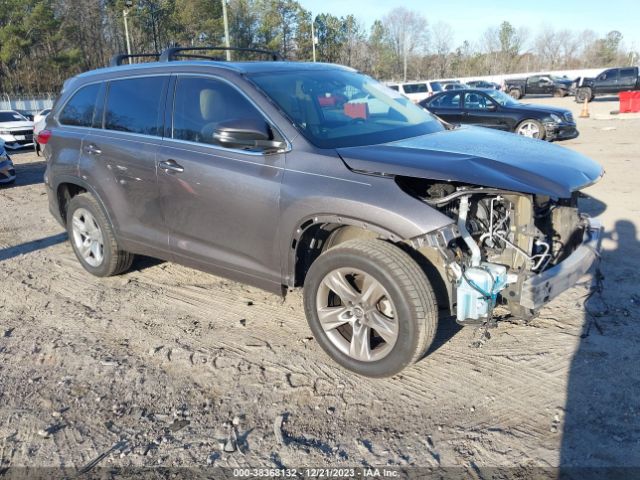 TOYOTA HIGHLANDER 2019 5tdyzrfh2ks295760