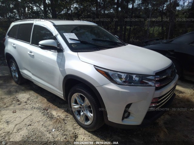 TOYOTA HIGHLANDER 2017 5tdyzrfh3hs213642