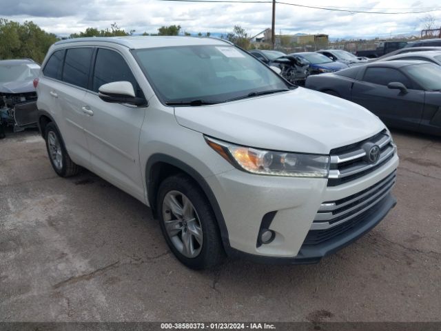 TOYOTA HIGHLANDER 2018 5tdyzrfh3js285642