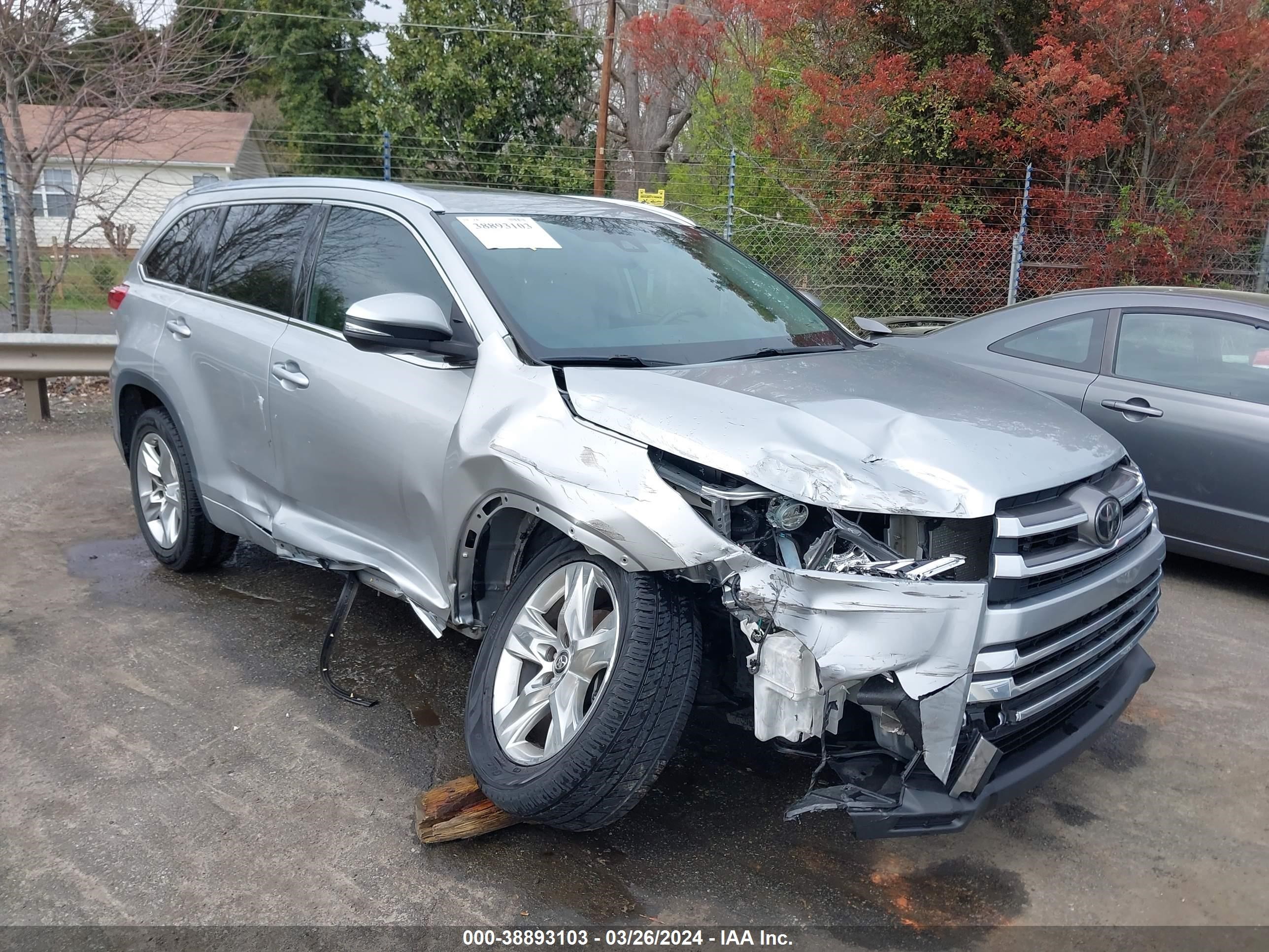 TOYOTA HIGHLANDER 2019 5tdyzrfh3ks302778