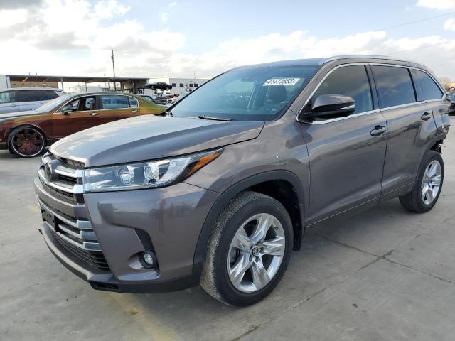 TOYOTA HIGHLANDER 2019 5tdyzrfh3ks320469