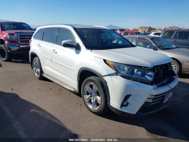 TOYOTA HIGHLANDER 2019 5tdyzrfh3ks336526