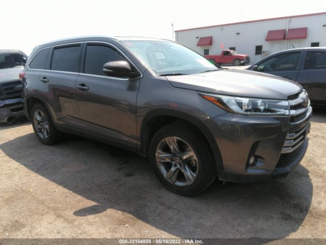 TOYOTA HIGHLANDER 2019 5tdyzrfh3ks337692