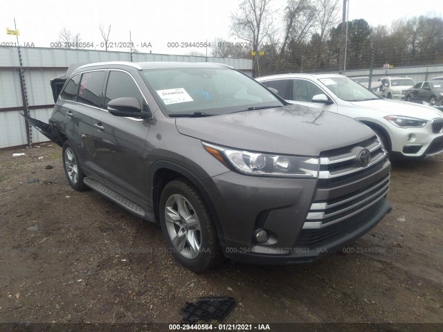 TOYOTA HIGHLANDER 2017 5tdyzrfh4hs222415