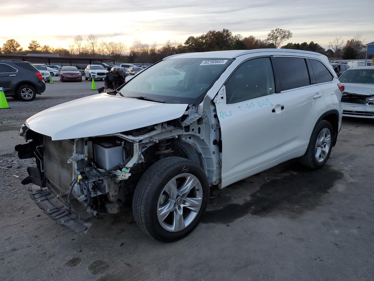 TOYOTA HIGHLANDER 2019 5tdyzrfh4ks295551