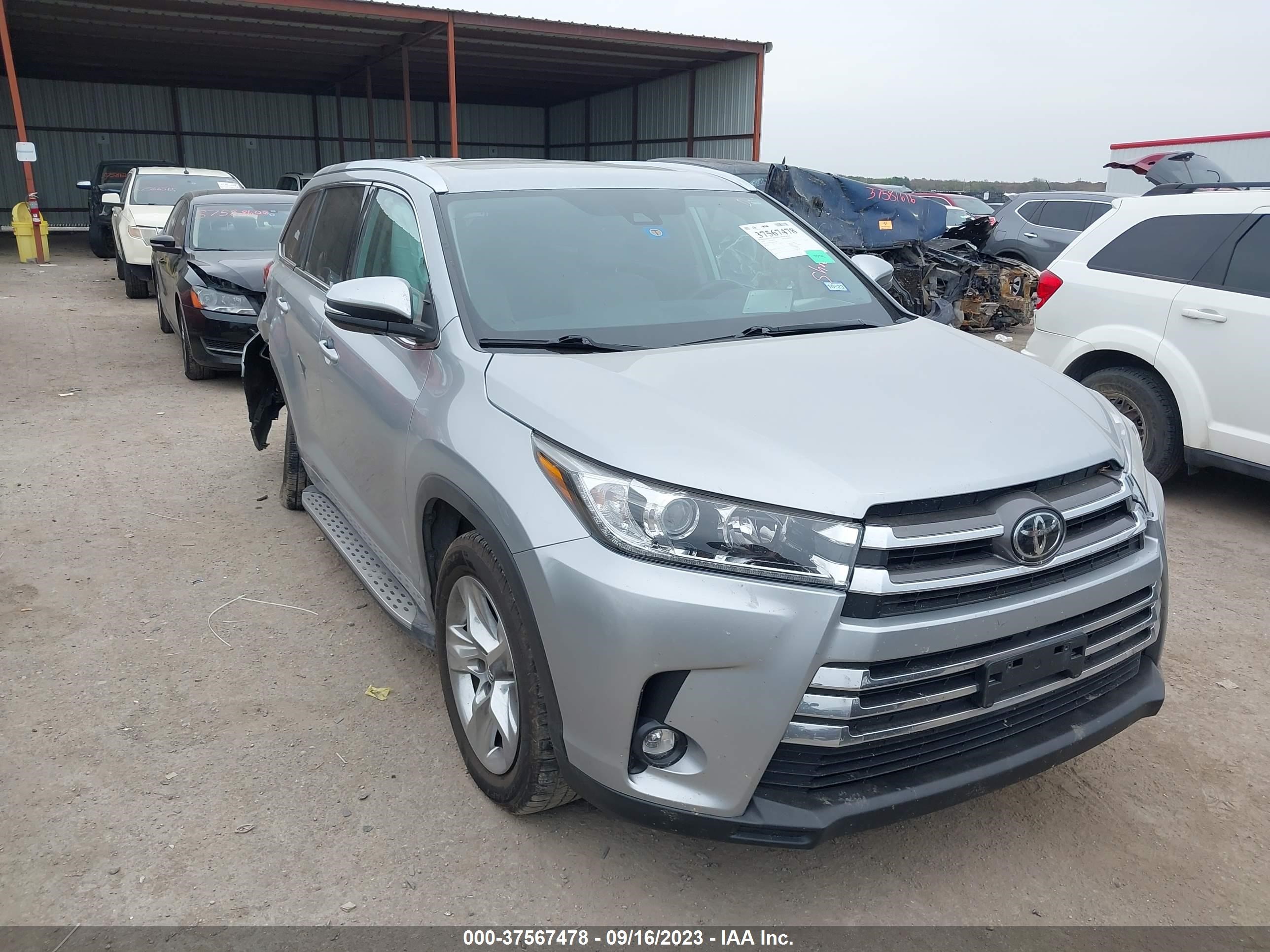 TOYOTA HIGHLANDER 2019 5tdyzrfh4ks325633