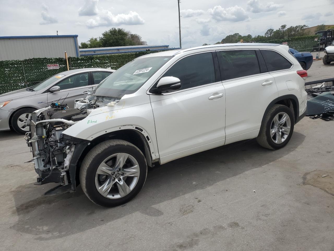 TOYOTA HIGHLANDER 2019 5tdyzrfh4ks337023