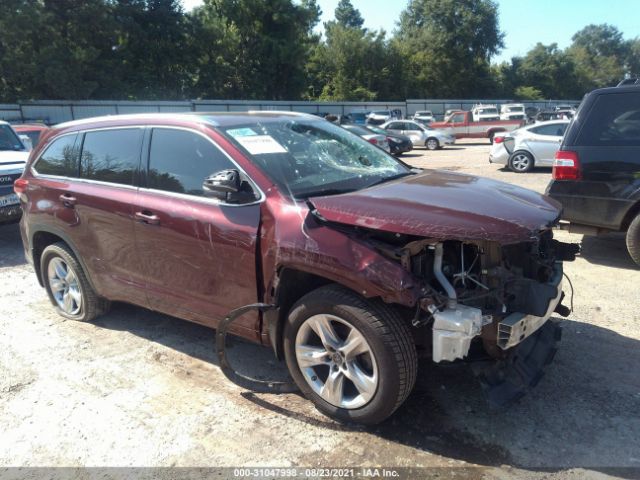 TOYOTA HIGHLANDER 2018 5tdyzrfh5js236362