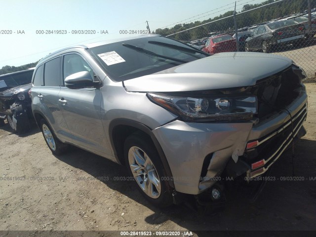 TOYOTA HIGHLANDER 2018 5tdyzrfh5js267093