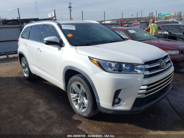 TOYOTA HIGHLANDER 2019 5tdyzrfh5ks328279