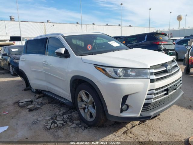 TOYOTA HIGHLANDER 2017 5tdyzrfh6hs191233