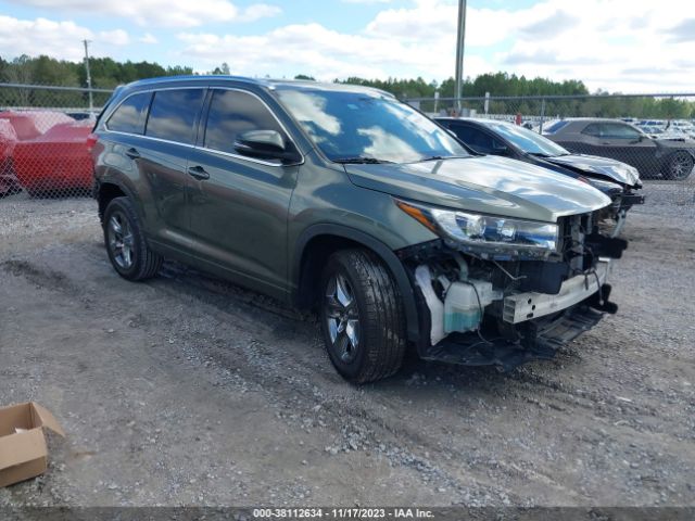 TOYOTA HIGHLANDER 2019 5tdyzrfh6ks307814