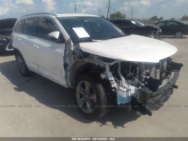 TOYOTA HIGHLANDER 2019 5tdyzrfh6ks321678