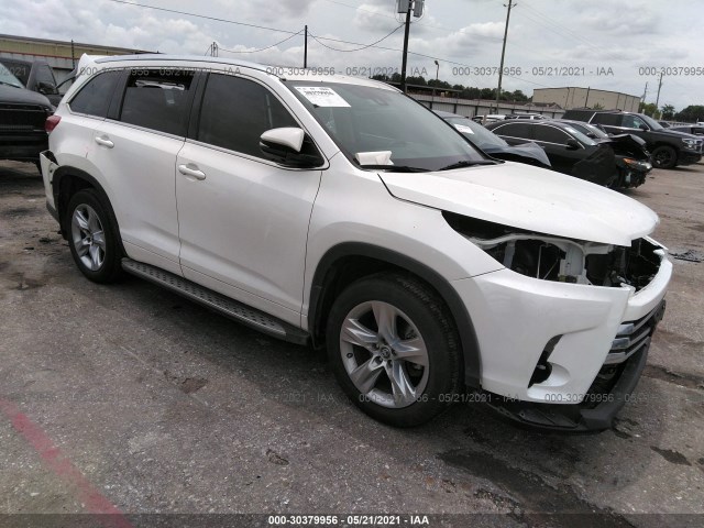 TOYOTA HIGHLANDER 2017 5tdyzrfh7hs221131