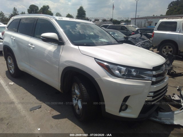 TOYOTA HIGHLANDER 2018 5tdyzrfh7js258427