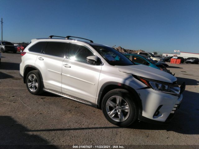 TOYOTA HIGHLANDER 2019 5tdyzrfh7ks328767