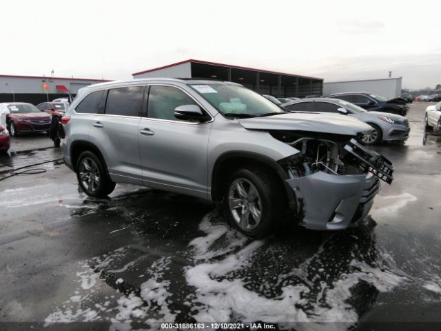 TOYOTA HIGHLANDER 2019 5tdyzrfh7ks345584