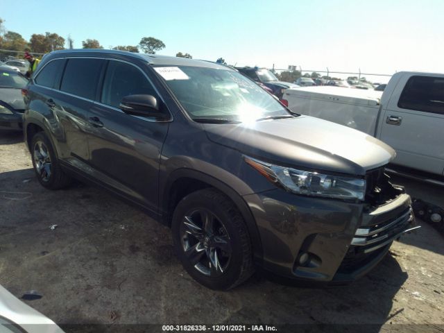 TOYOTA HIGHLANDER 2018 5tdyzrfh8js242141