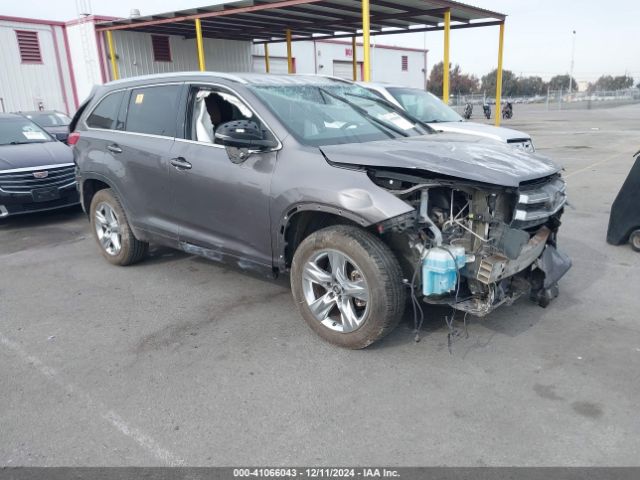 TOYOTA HIGHLANDER 2019 5tdyzrfh8ks327403