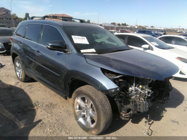 TOYOTA HIGHLANDER 2019 5tdyzrfh8ks357629