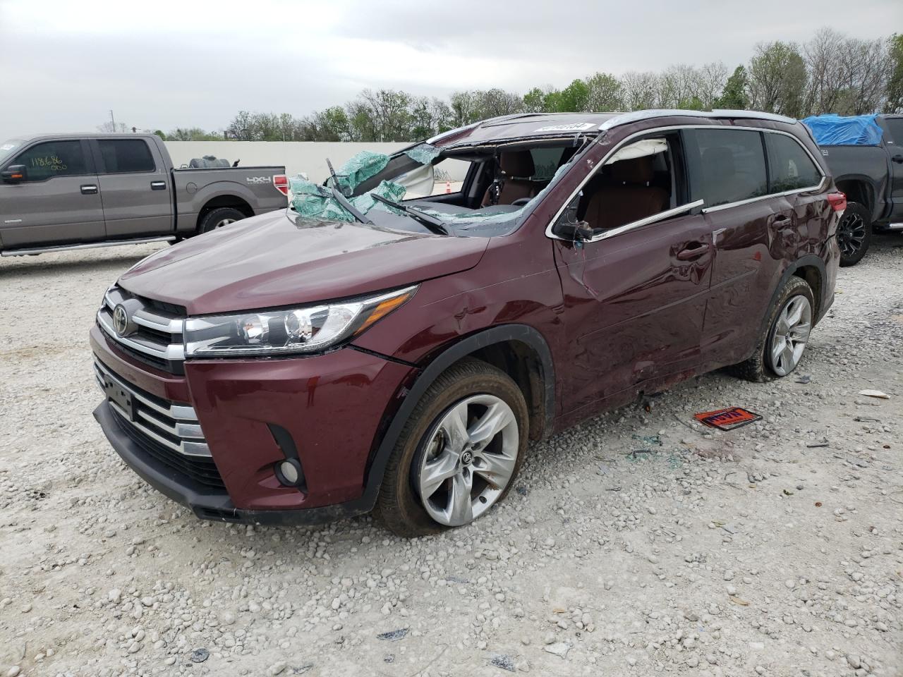 TOYOTA HIGHLANDER 2017 5tdyzrfh9hs204329