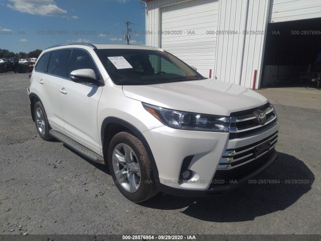 TOYOTA HIGHLANDER 2018 5tdyzrfh9js283720