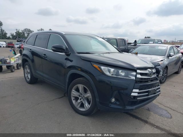 TOYOTA HIGHLANDER 2019 5tdyzrfh9ks339737