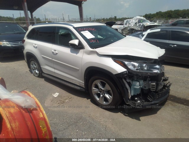 TOYOTA HIGHLANDER 2017 5tdyzrfhxhs192773