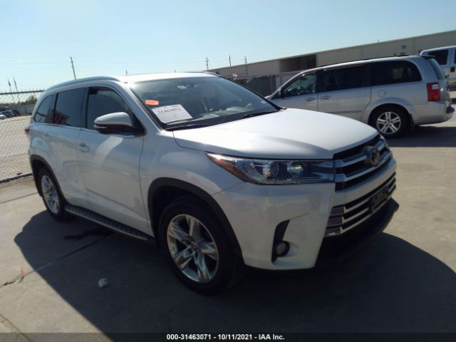 TOYOTA HIGHLANDER 2017 5tdyzrfhxhs231491