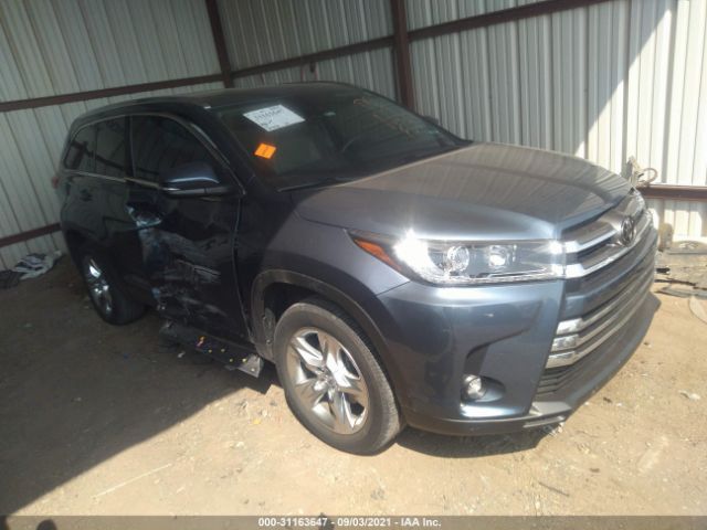 TOYOTA HIGHLANDER 2019 5tdyzrfhxks315690