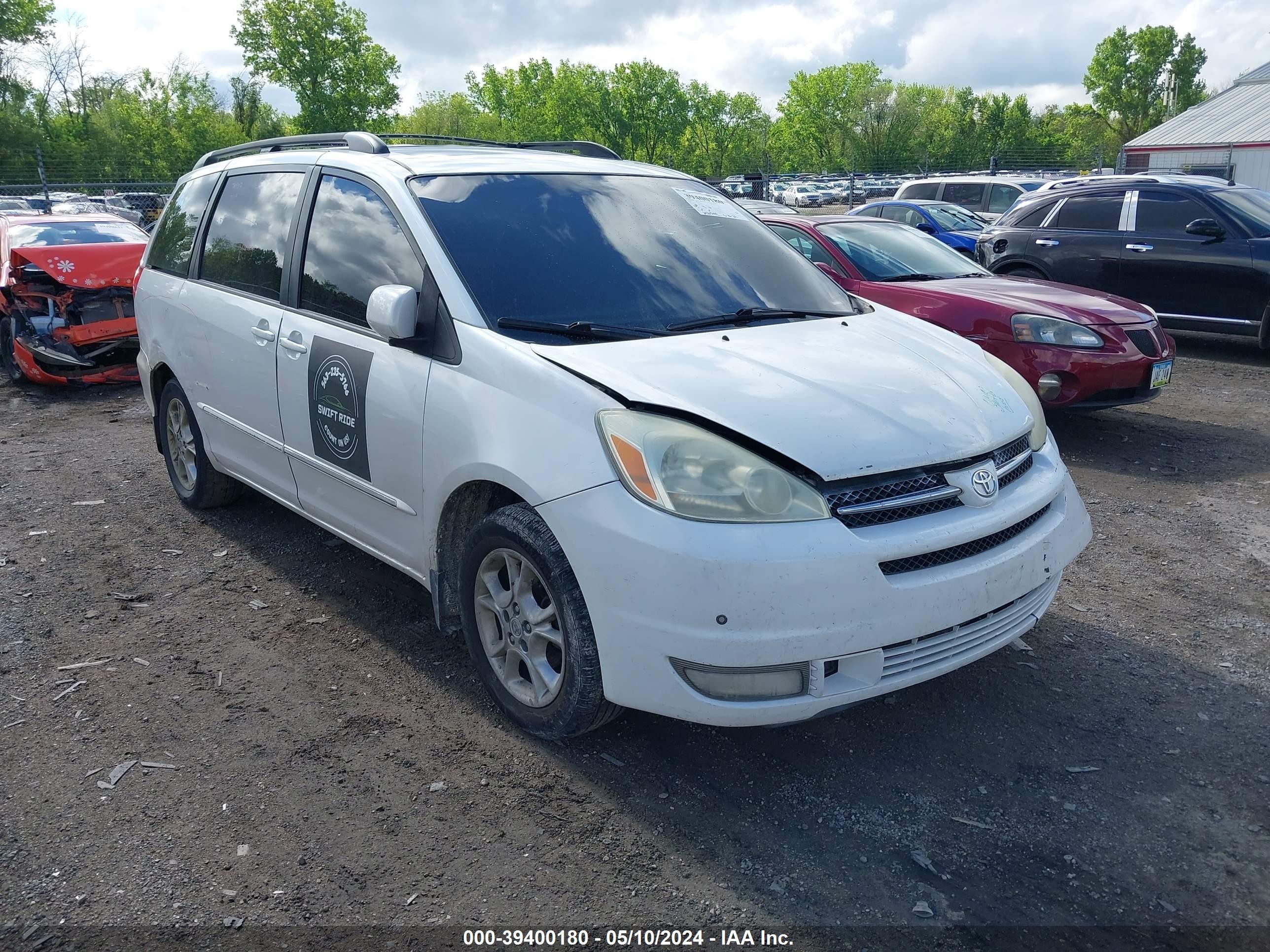 TOYOTA SIENNA 2004 5tdza22c04s045675