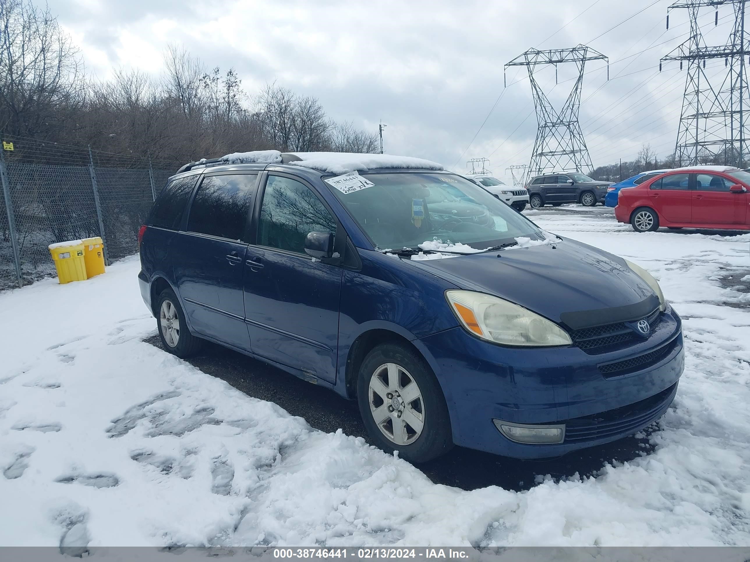 TOYOTA SIENNA 2004 5tdza22c04s183846