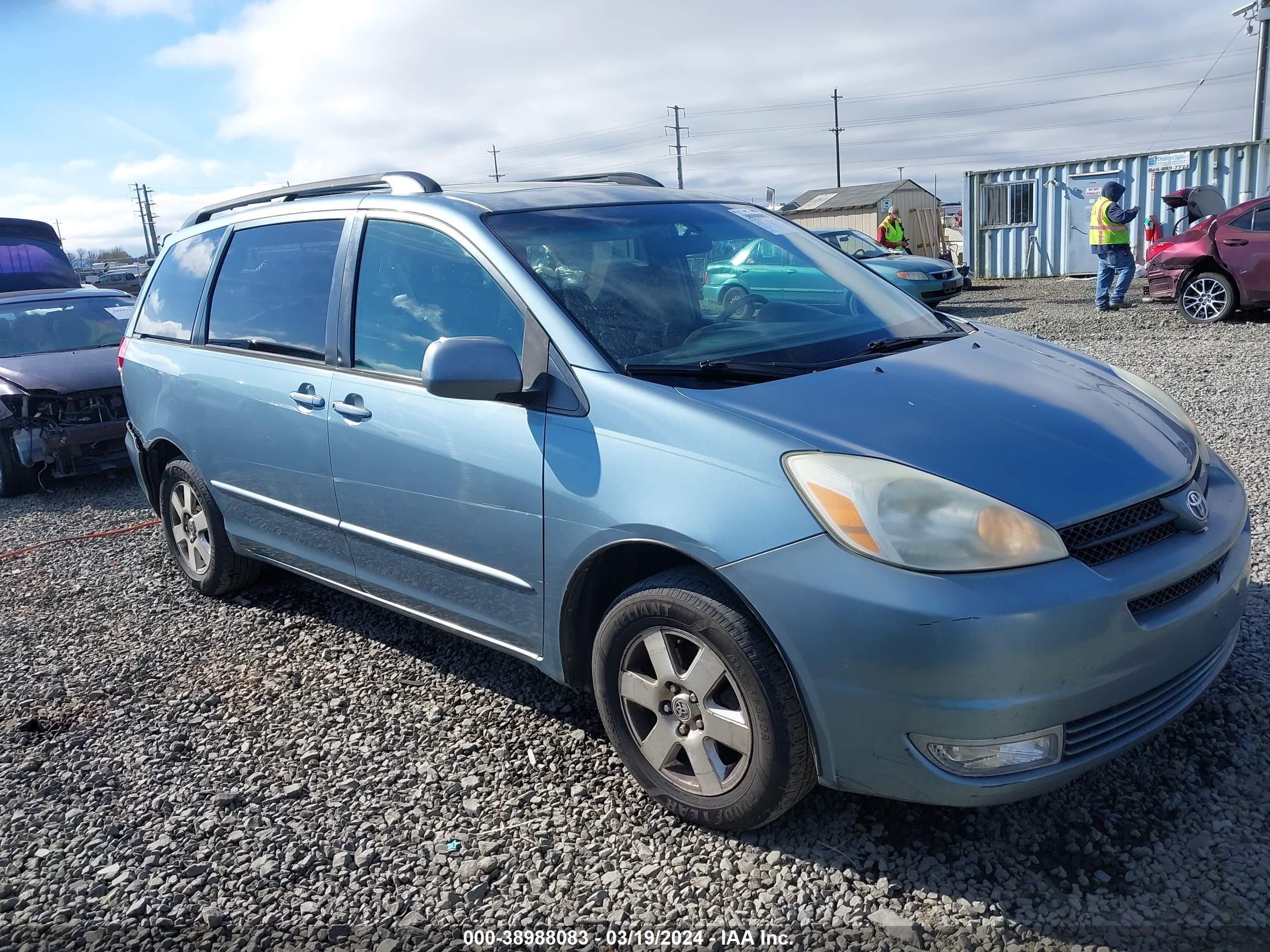 TOYOTA SIENNA 2004 5tdza22c04s185547