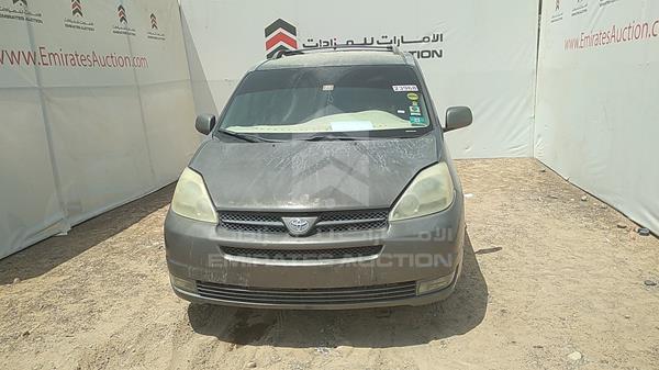 TOYOTA SIENNA 2004 5tdza22c04s212648