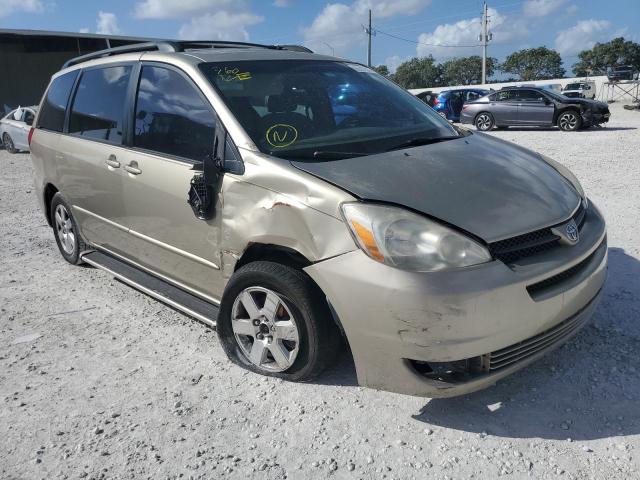 TOYOTA SIENNA XLE 2005 5tdza22c05s288775